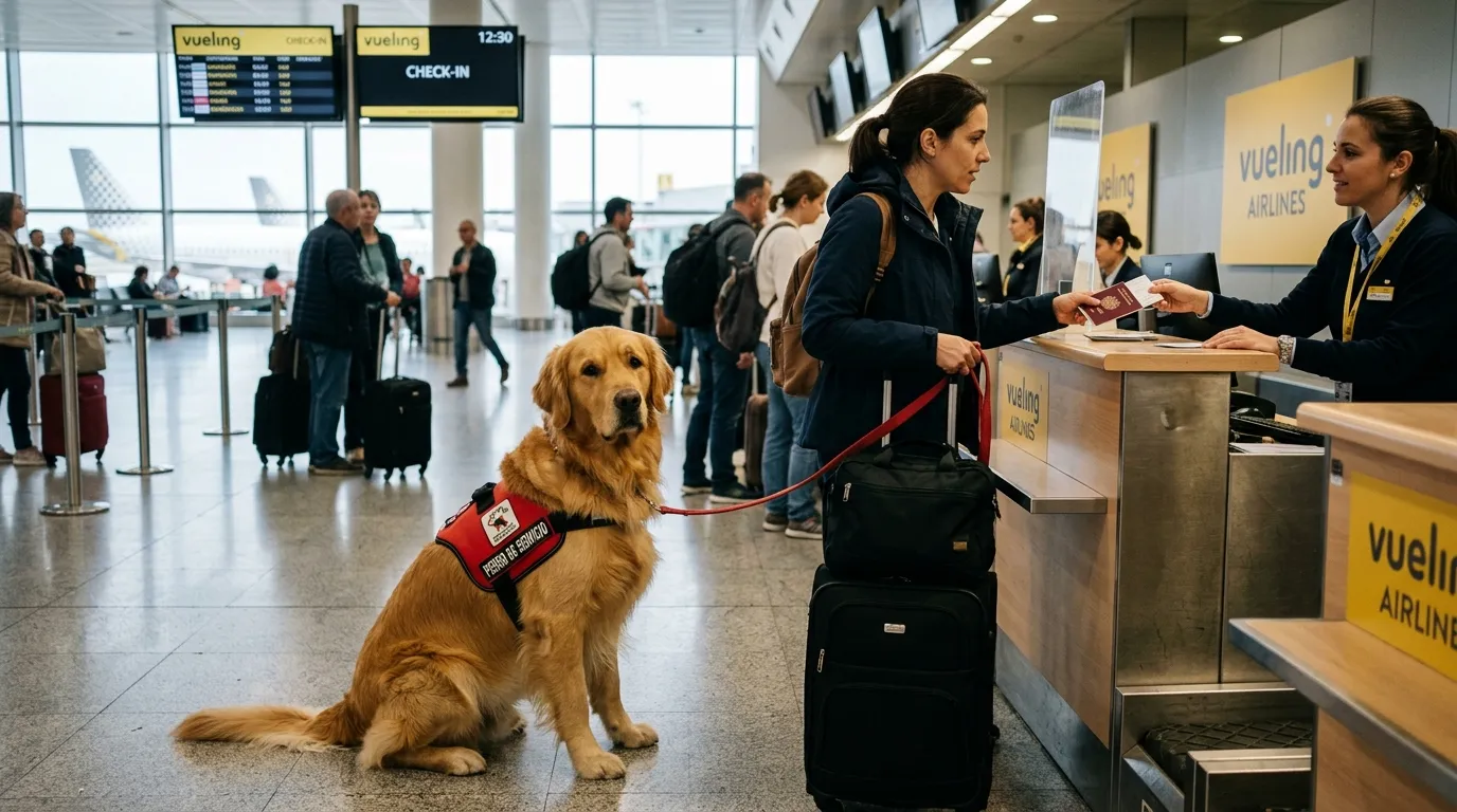 Check-in en aeropuerto
